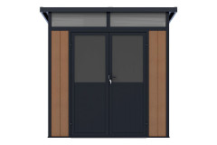 Сарай из ДПК Defender 4.24