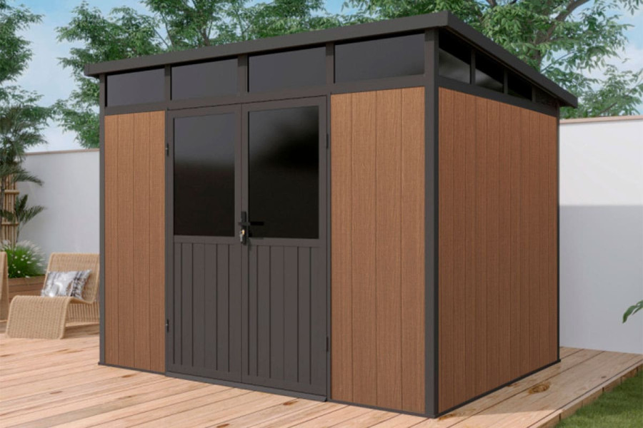  Сарай из ДПК Defender 5.95