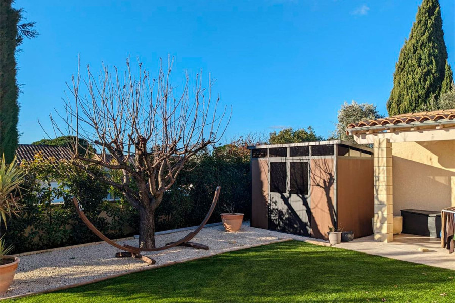  Сарай из ДПК Defender 5.95