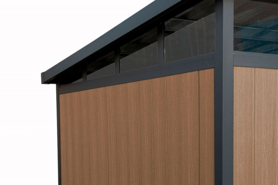  Сарай из ДПК Defender 5.95