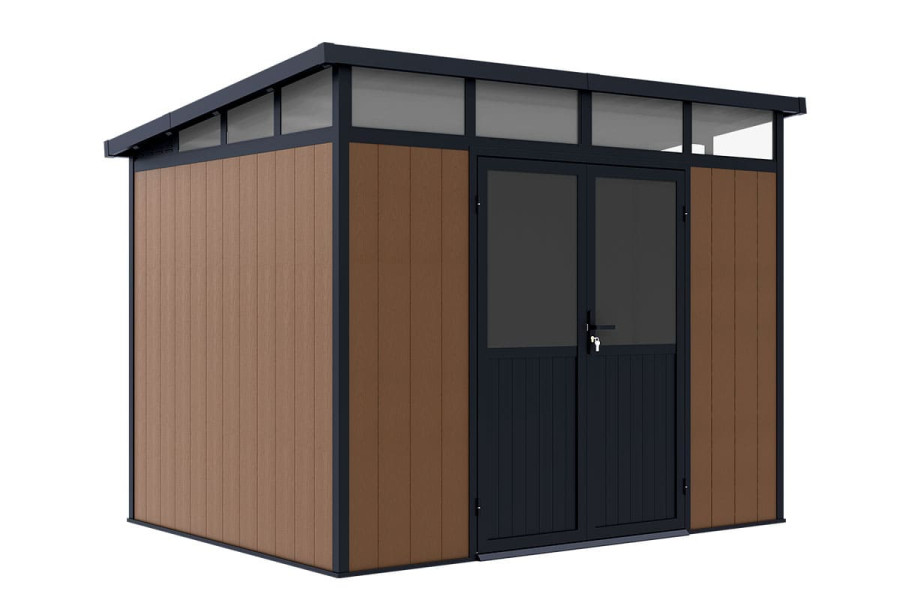  Сарай из ДПК Defender 5.95