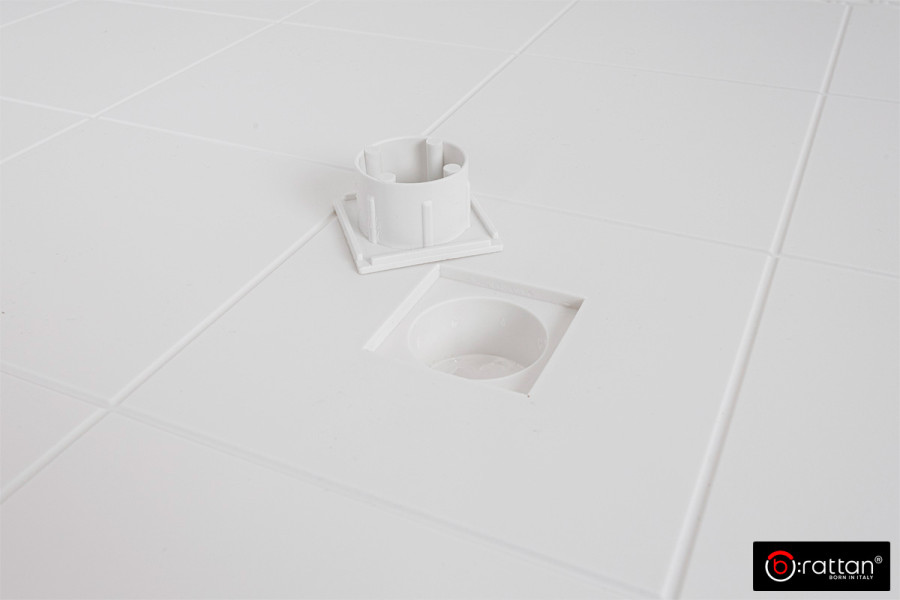 Стол B:Rattan Houston | цвет: белый