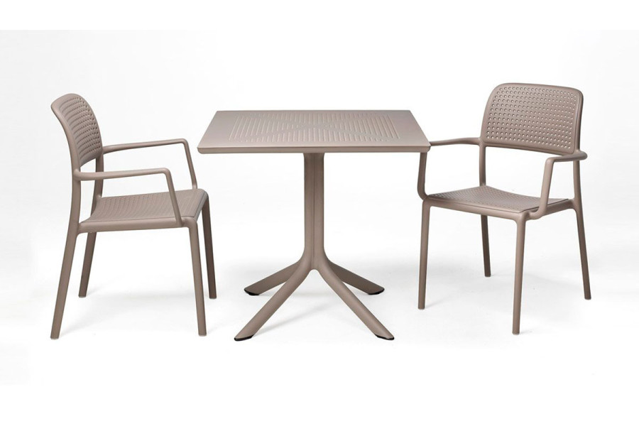 Стол Nardi Clip 80 цвет: тортора