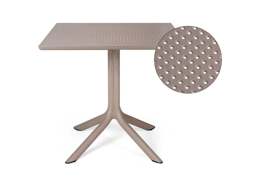 Стол Nardi Clip 80 цвет: тортора