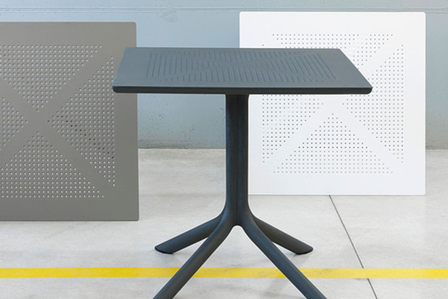 Стол Nardi Clip 80 цвет: антрацит