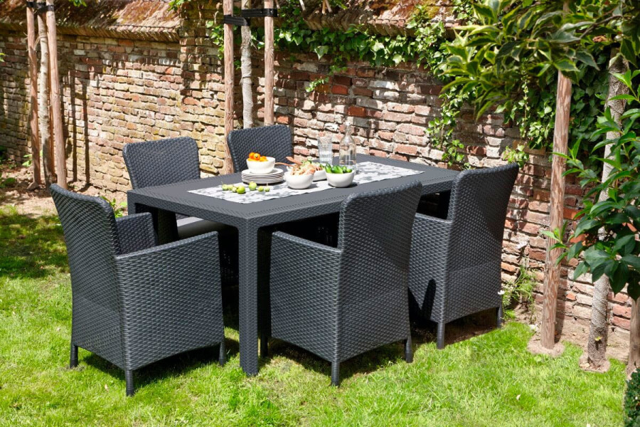 Стол Keter Melody | цвет: графит