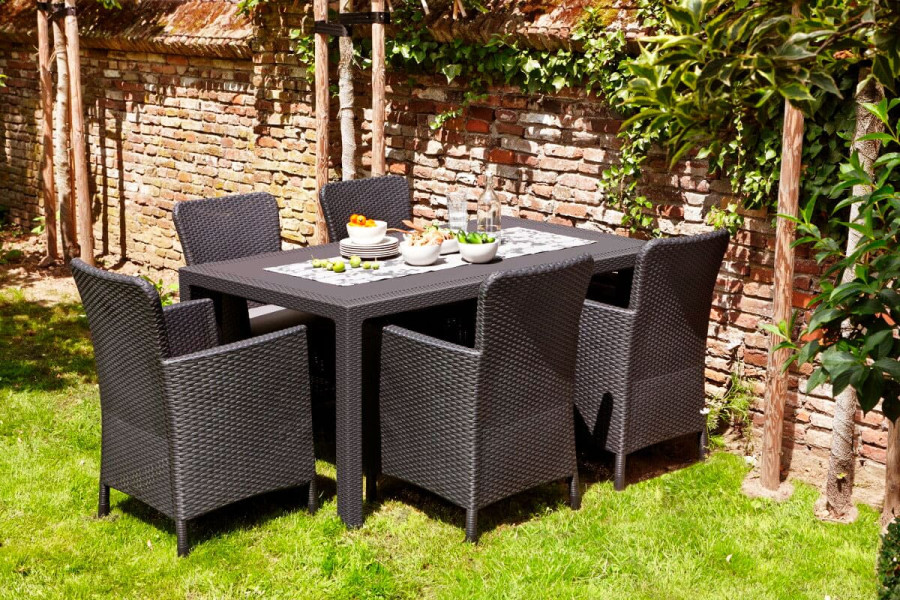 Стол Keter Melody | цвет: коричневый