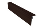 Алюминиевый F-профиль NauicPrime универсальный | Цвет: Венге