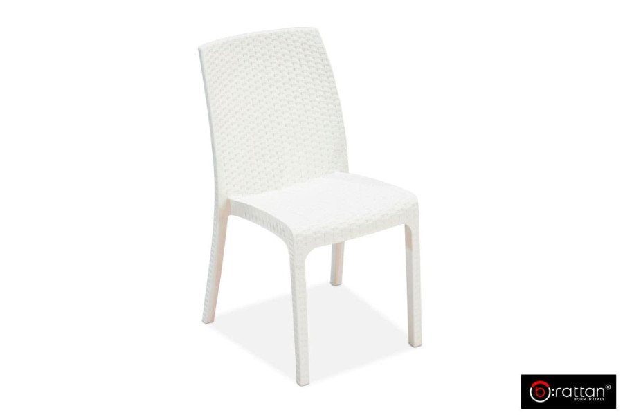 Стул B:Rattan Virginia | цвет: белый