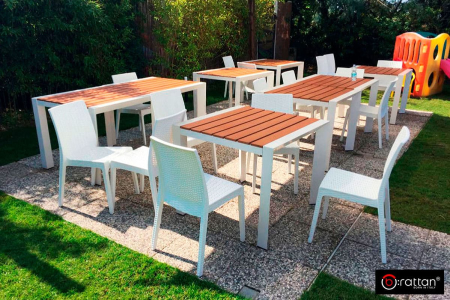 Стул B:Rattan Virginia | цвет: белый