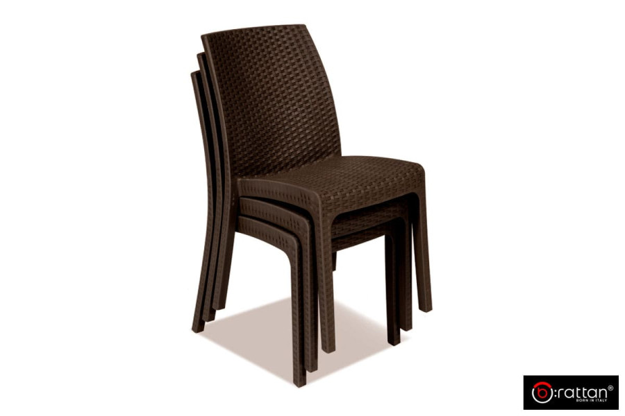 Стул B:Rattan Virginia | цвет: коричневый