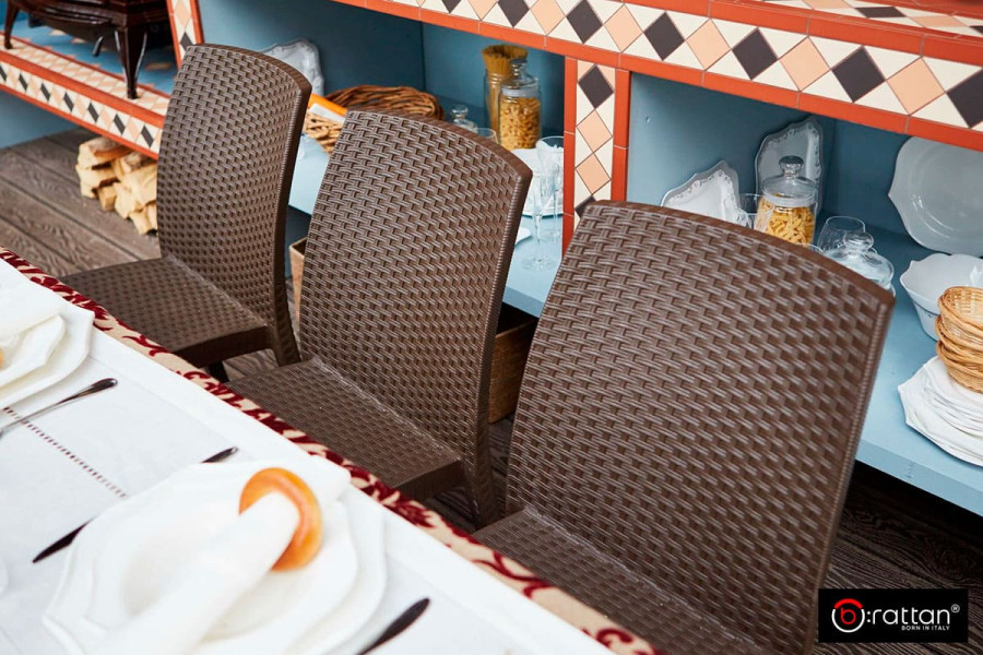 Стул B:Rattan Virginia | цвет: коричневый