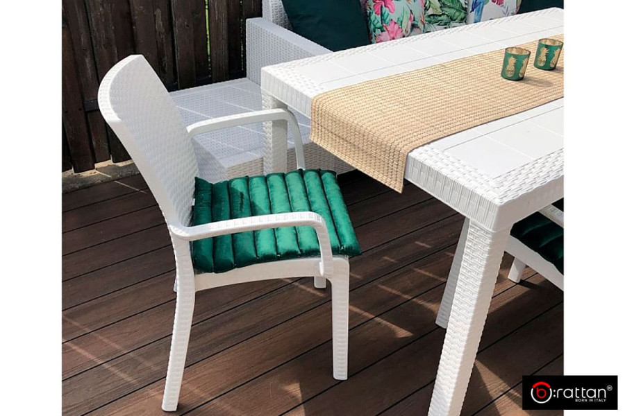 Стул B:Rattan Indiana | цвет: белый