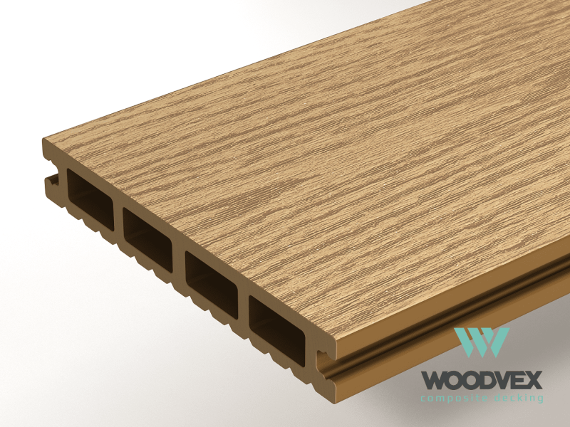 Террасная доска Woodvex Select 146x22 цвет вуд
