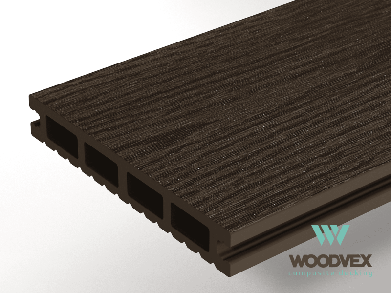 Террасная доска Woodvex Select 146x22 цвет венге