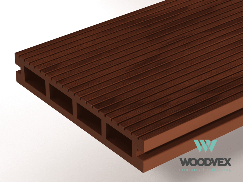 Террасная доска Woodvex Expert 150x25 цвет палисандр