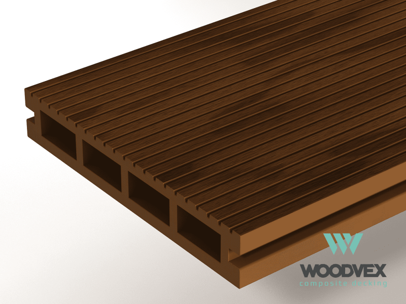 Террасная доска Woodvex Expert 150x25 цвет палисандр