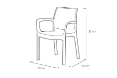 Стул Keter Bali Mono