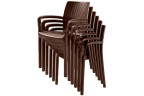 Стул Keter Bali Mono | цвет: коричневый