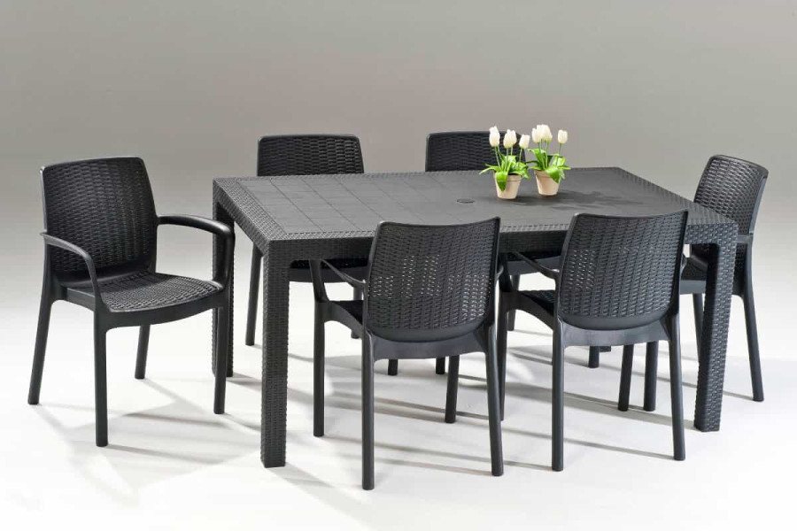 Стул Keter Bali Mono | цвет: графит