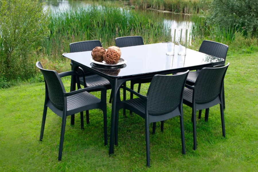 Стул Keter Bali Mono | цвет: графит