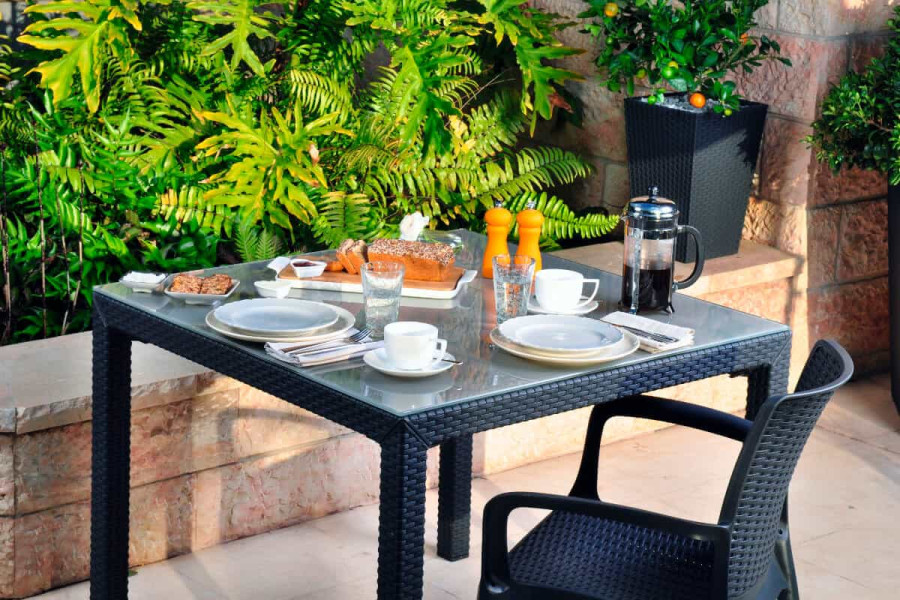 Стул Keter Bali Mono | цвет: графит