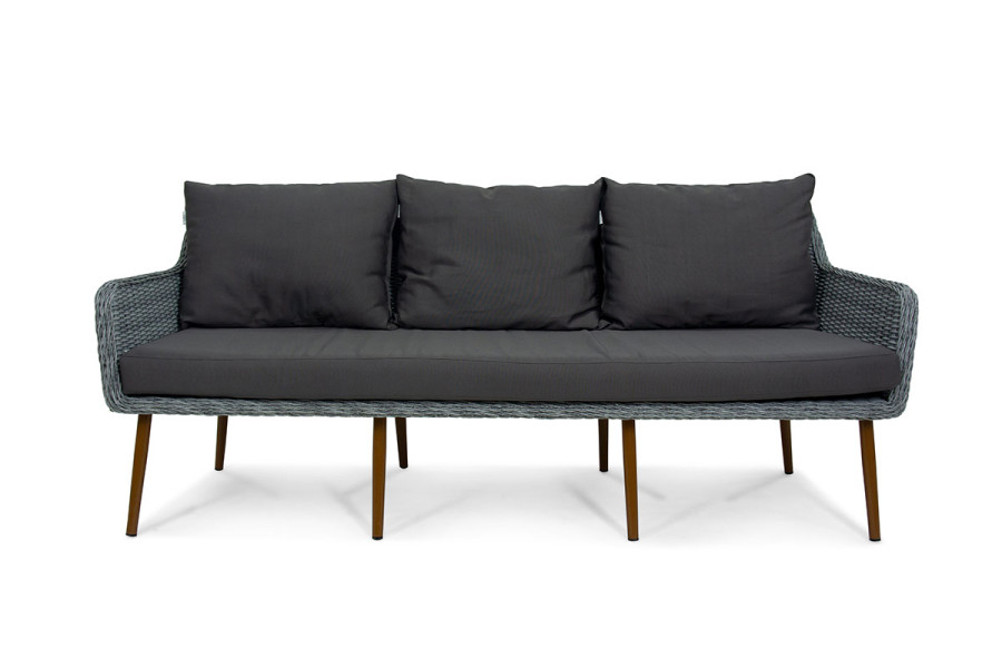 Комплект уличной мебели Mokka Rimini (стол кофейный, 2 кресла, софа 3 х-местная)