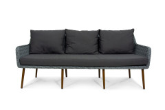 Комплект уличной мебели Mokka Rimini (стол кофейный, 2 кресла, софа 3 х-местная)