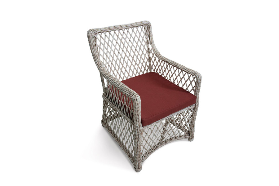 Комплект уличной мебели Mokka Villa Rosa (стол обеденный квадратный, 4 кресла)